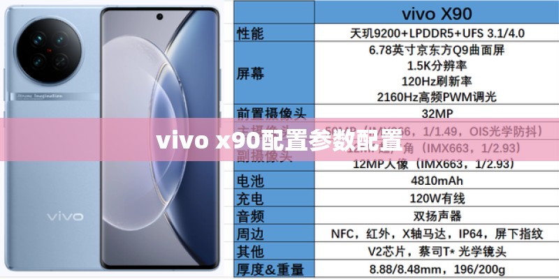 vivo x90配置参数配置