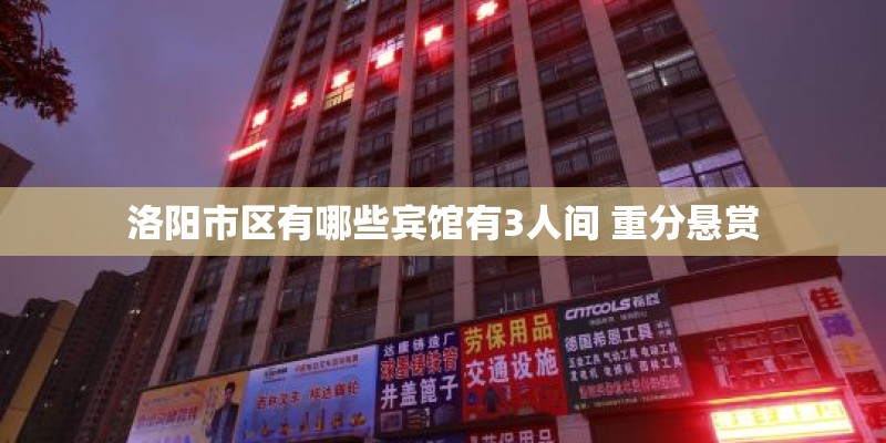 洛阳市区有哪些宾馆有3人间 重分悬赏