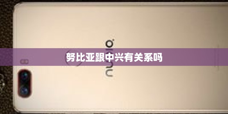努比亚跟中兴有关系吗 努比亚跟中兴有关系吗