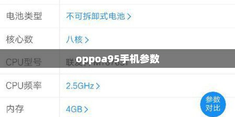 oppoa95手机参数 oppoa95手机参数