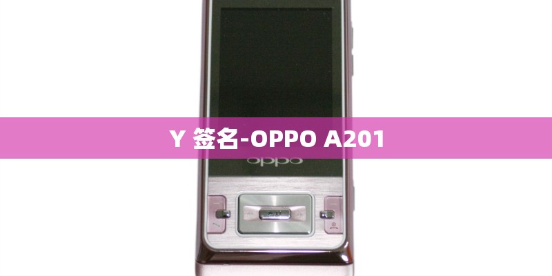 Y 签名-OPPO A201