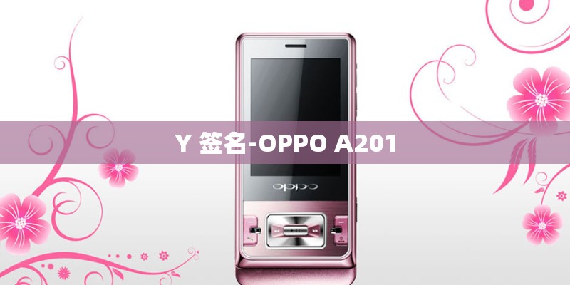 Y 签名-OPPO A201